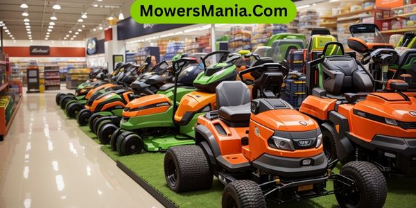Discount warehouses are a great place to find lawn mowers