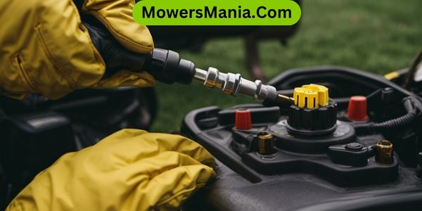 How do you Start A Riding Lawn Mower With A Screwdriver