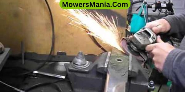 Can you sharpen mower blades with a grinder