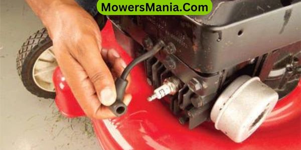 Preparing the Lawn Mower for Spark Plug Removal