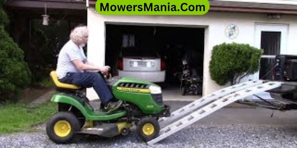 Safely Loading and Unloading the Mower