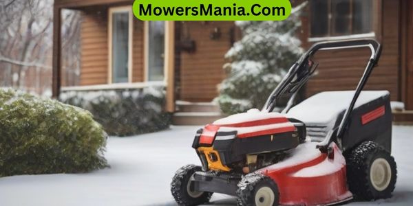 Store the Mower in a Safe Location