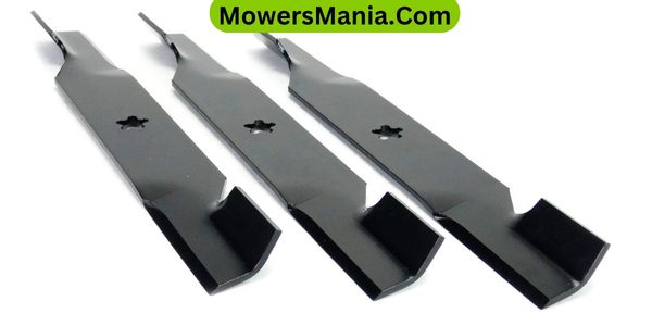 What is the purpose of high lift mower blades