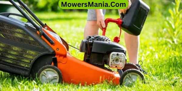 damaged plastic gas tank on your lawn mower
