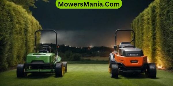 differences between electric mowers and gas mowers