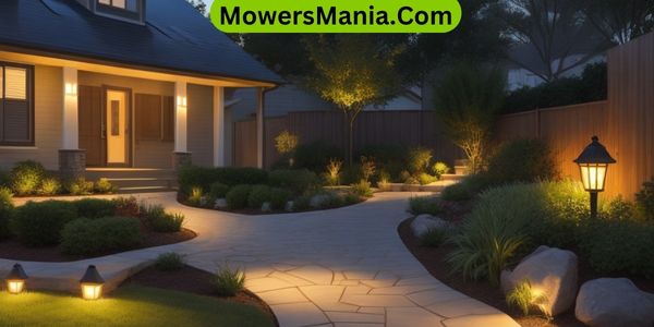 energy efficiency aspect of solar and electric landscape lighting