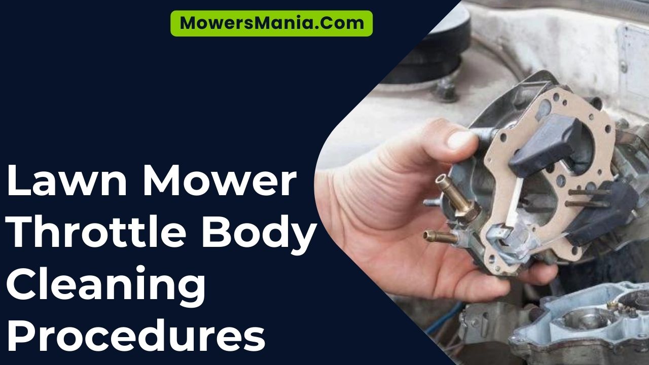 Lawn Mower Throttle Body Cleaning Procedures