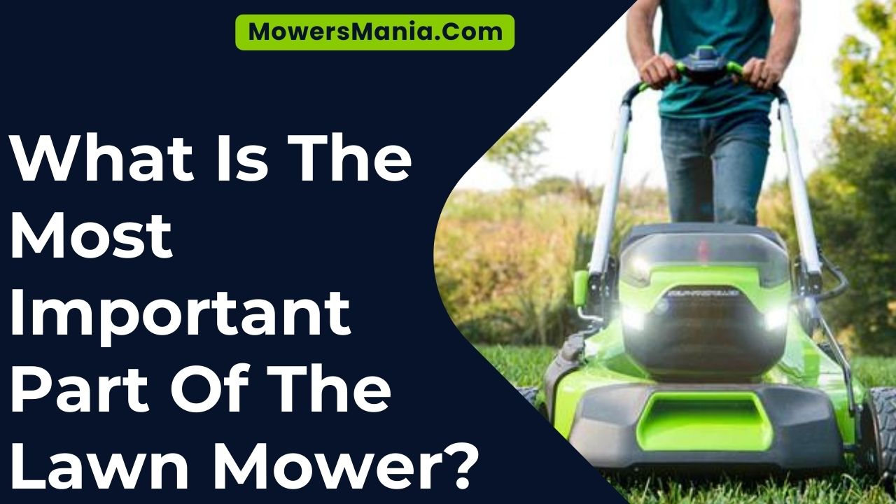 What Is The Most Important Part Of The Lawn Mower