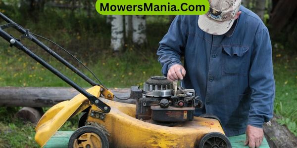 What to do about a rusty lawn mower
