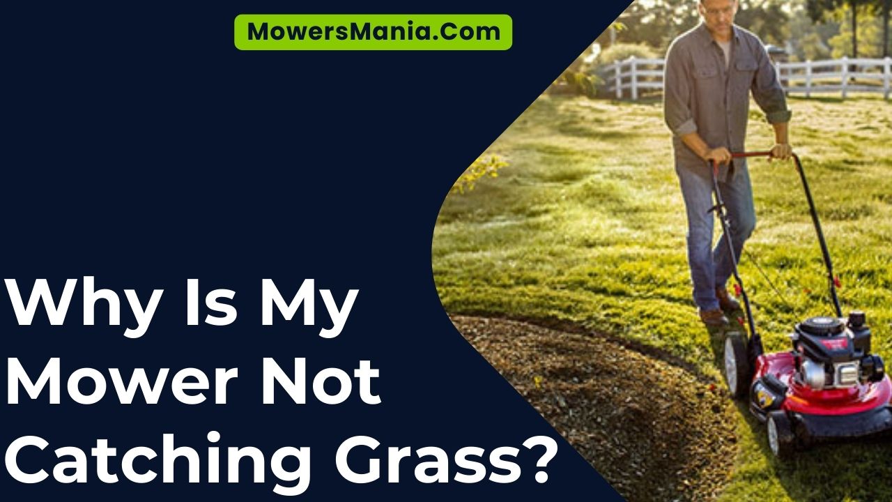 Why Is My Mower Not Catching Grass