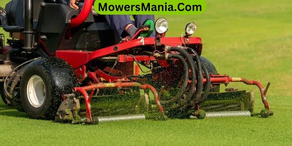 how to change riding mower blades without removing deck