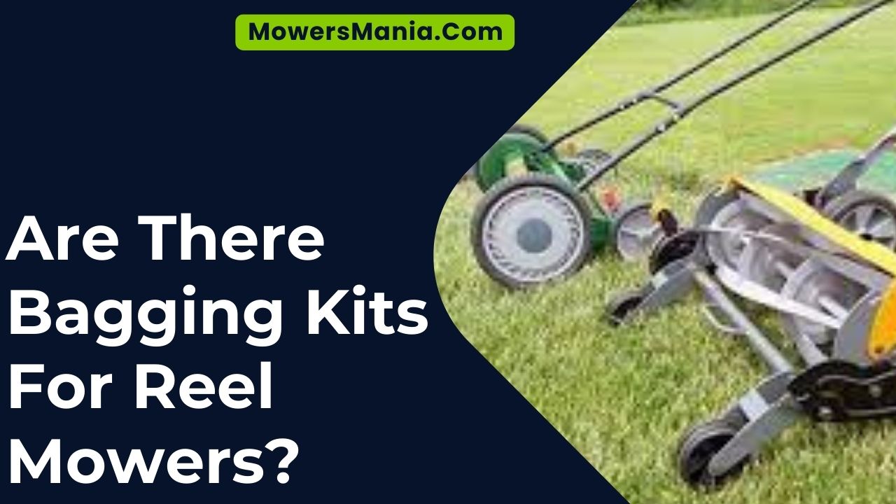 Are There Bagging Kits For Reel Mowers