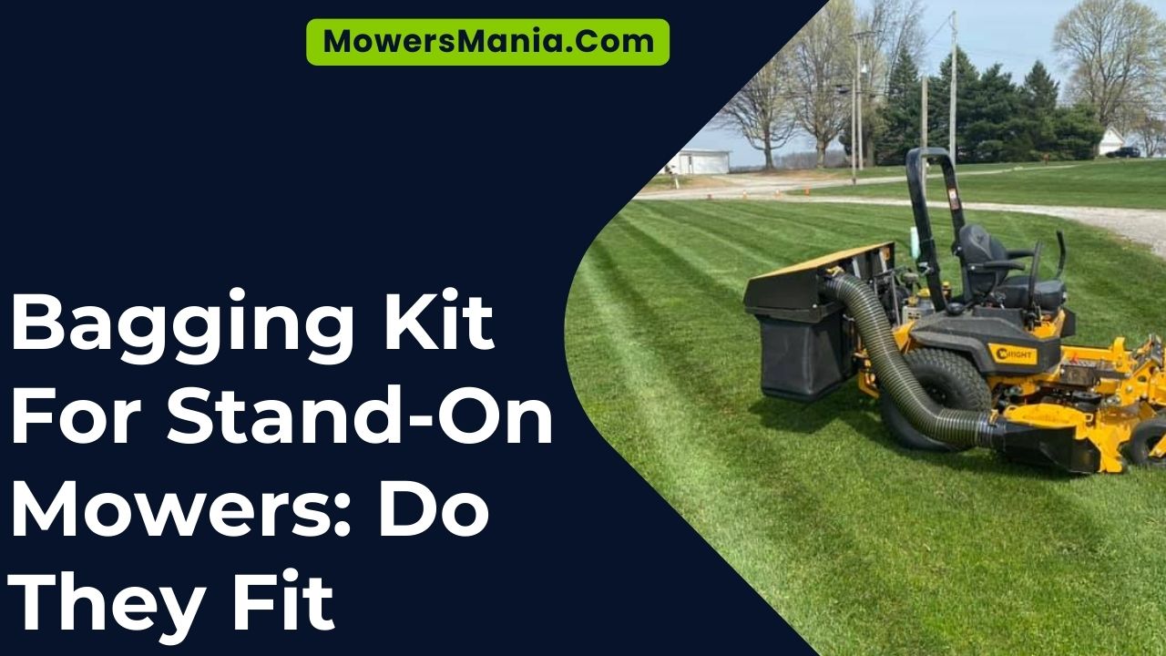 Bagging Kit For Stand-On Mowers