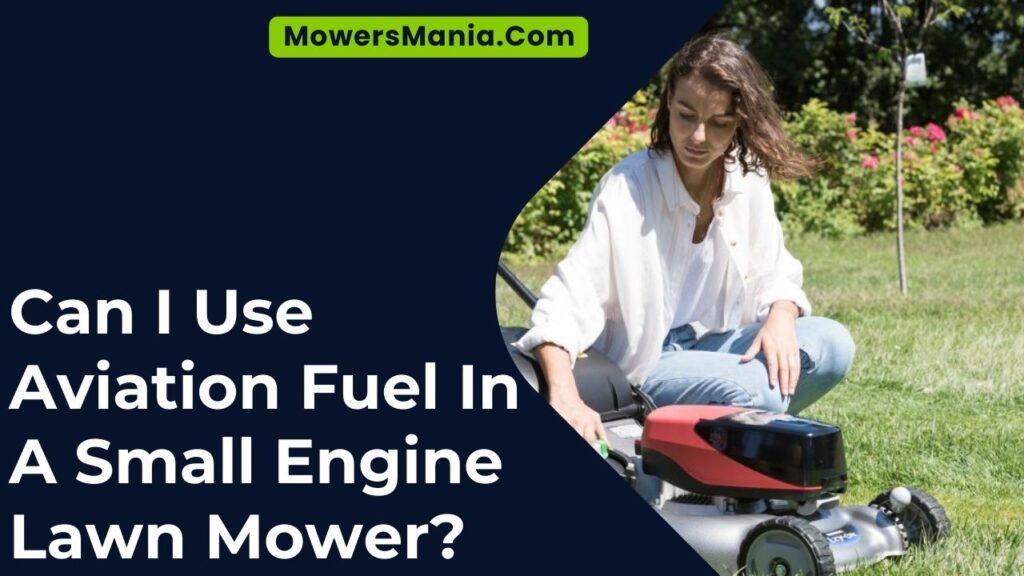 Can I Use Aviation Fuel In A Small Engine Lawn Mower?