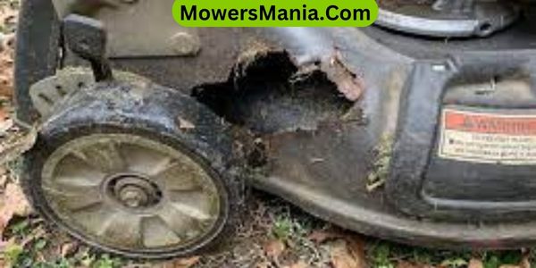 How do I keep my lawn mower from rusting