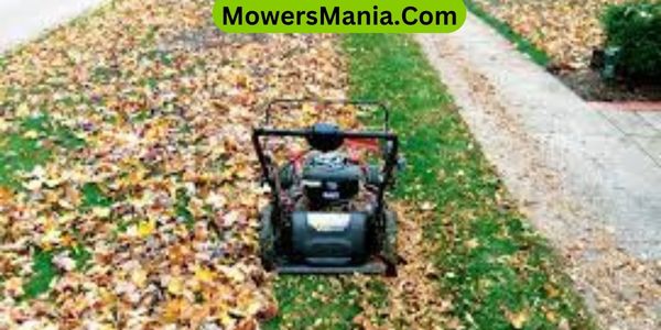 Mowing Technique for Mulching Leaves