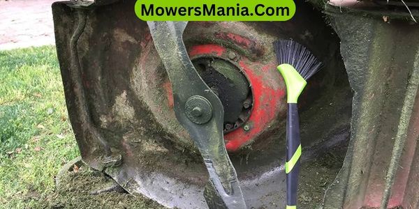 What tools do I need to sharpen a lawn mower blade