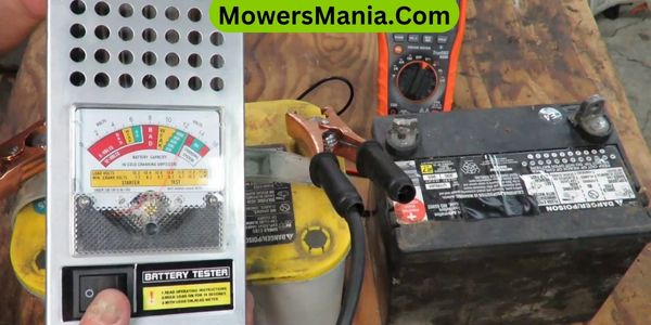 What voltage should a lawn mower battery be