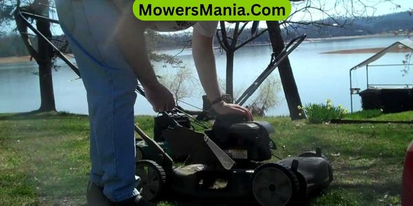 overfill your lawn mower with oil