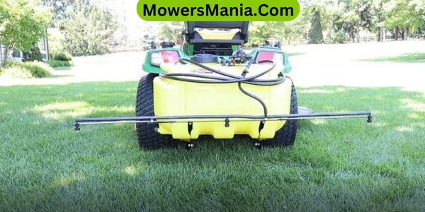 sprayer attachment for your riding mower