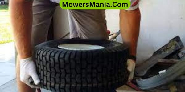 Easiest Way to Re-Seat Lawn Mower Tires