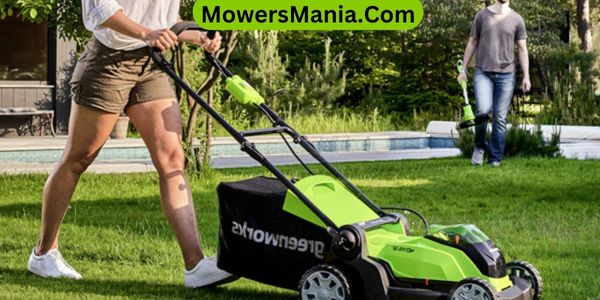 Greenworks Mower and the Worx Mower