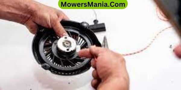 How to repair lawn mower pull cord