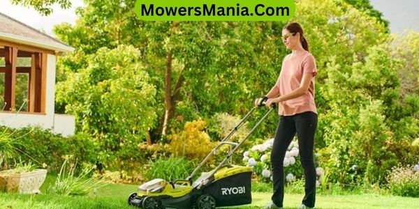 What is the start key in a RYOBI lawn mower for