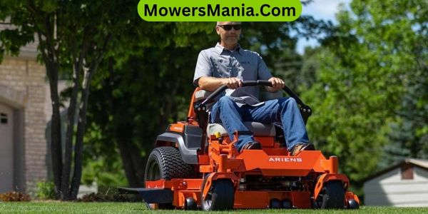 ergonomic design of the Ariens IKON-X Zero-Turn Mower