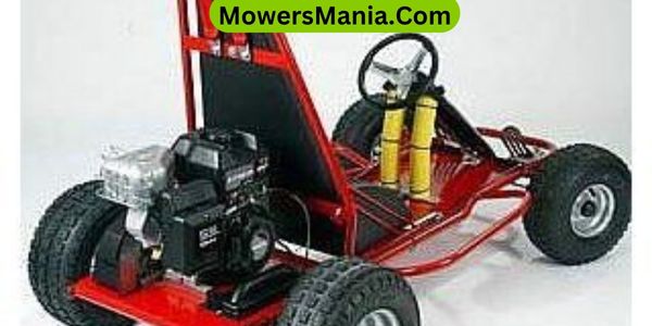 lawn mower engine onto the go kart