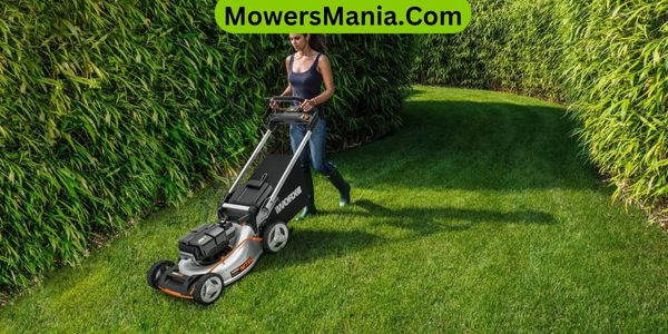 storage features make Worx corded lawn mowers