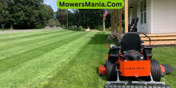 What is a striping kit for mower
